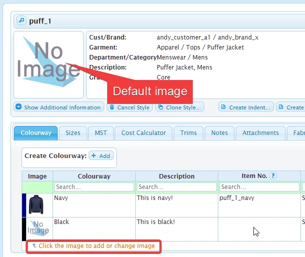 Add image to Style